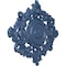 Ekena Millwork Katheryn Ceiling Medallion, Hand-Painted Americana, 22 1/2"W x 30 3/8"H x 1 1/2"P CM30KTAMF - alternate 5